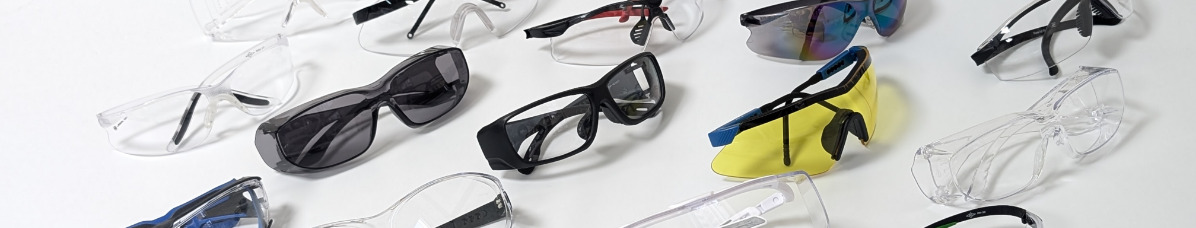 様々な機能性を備えた保護めがね